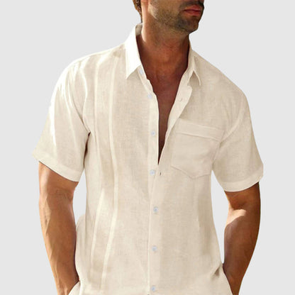 Elegant Linen Summer Shirt