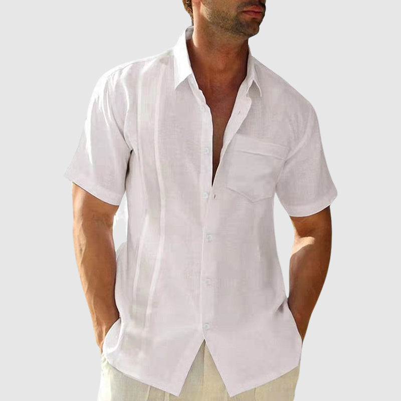 Elegant Linen Summer Shirt