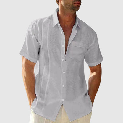 Elegant Linen Summer Shirt