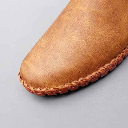 Santorini Leather Loafers