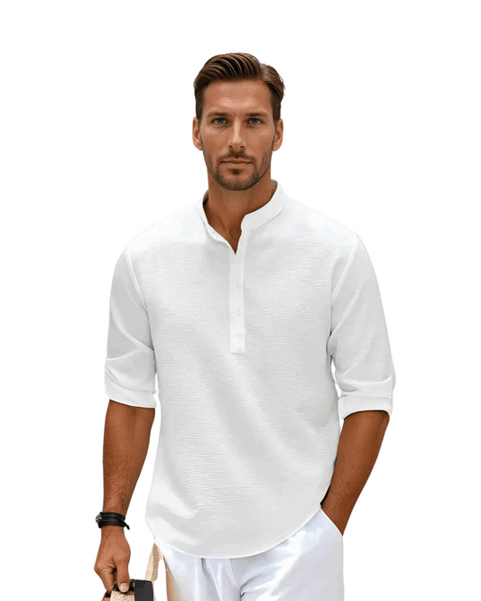 Long Sleeved Polo Shirt