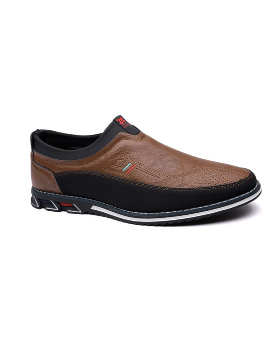 Leather Slip-On Business Shoes