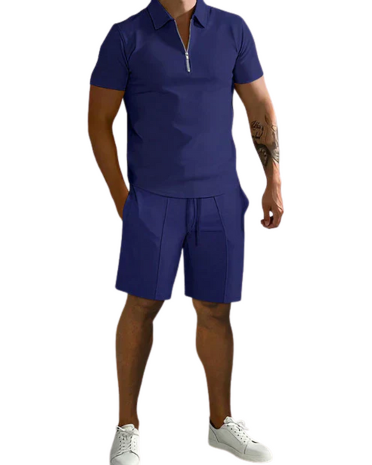 Elegant Polo Shirt Set