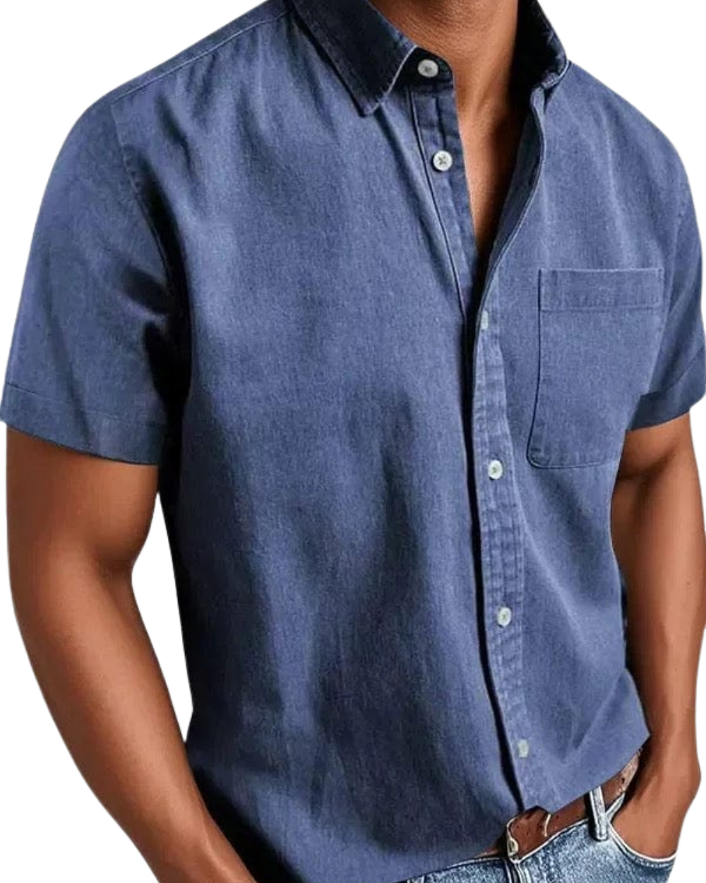 Elegant Short Sleeved Shirt