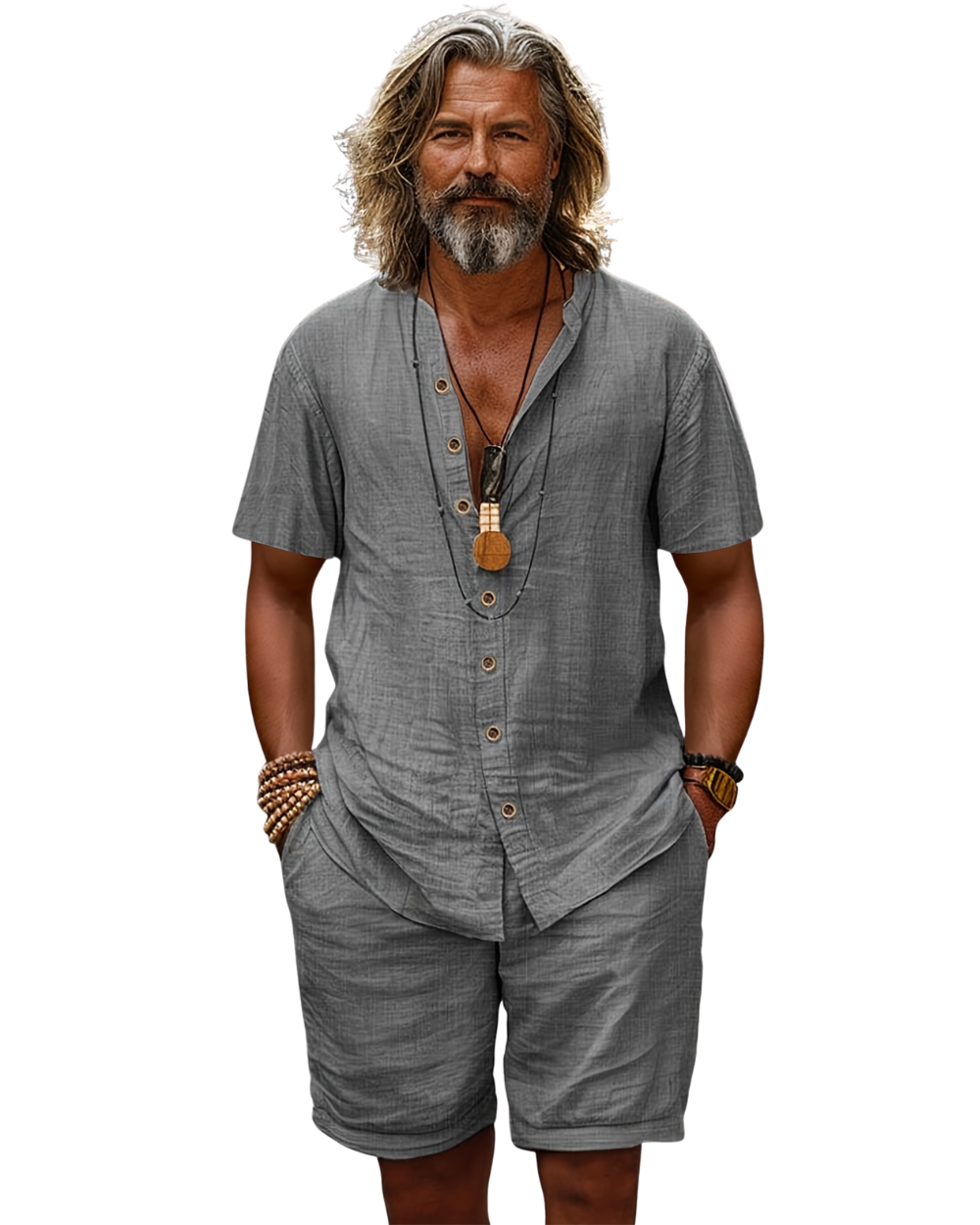 Elegant Short Sleeved Set