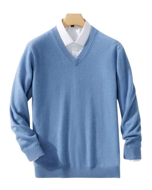 Elegant V-Neck Sweater