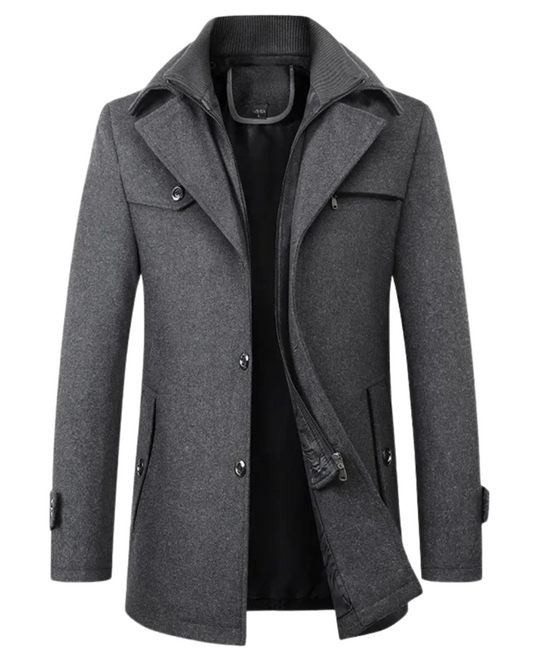 Elegant Wool Winter Jacket