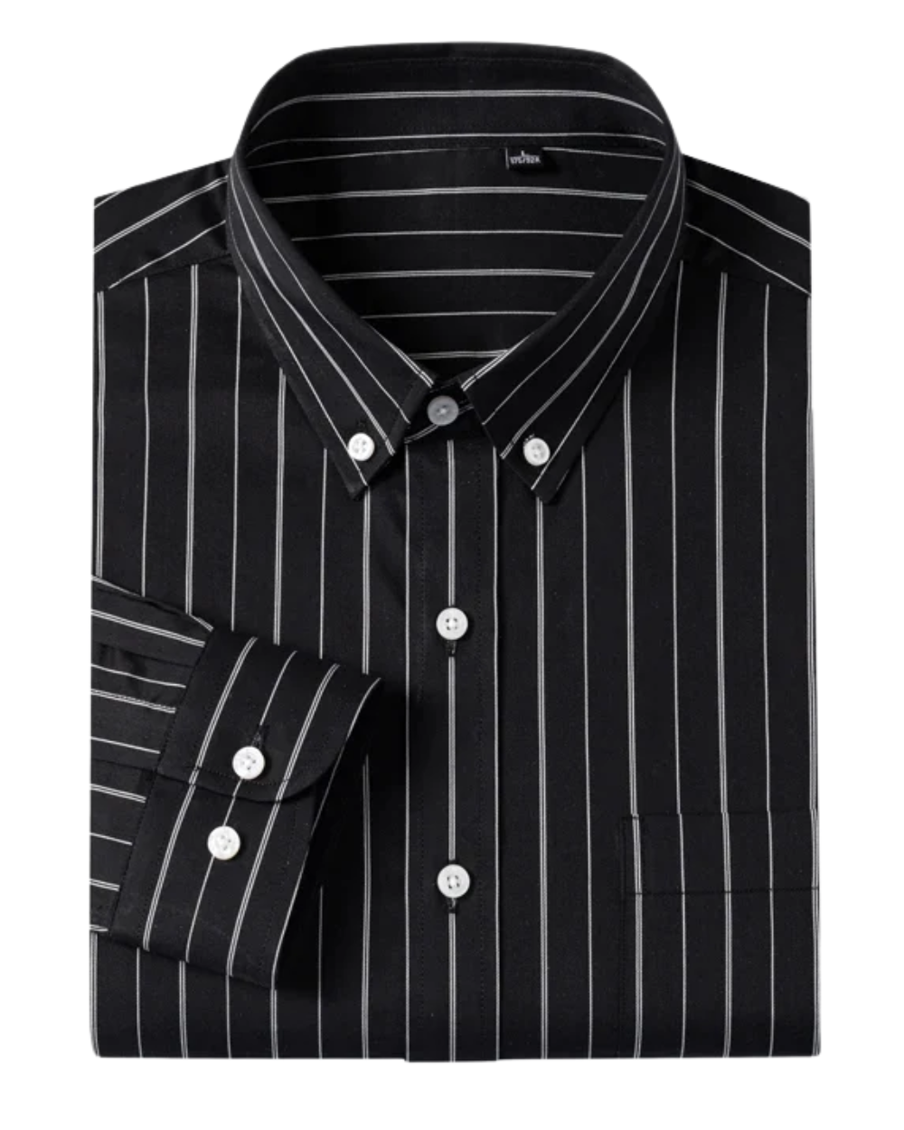 Elegant Striped Cotton Shirt