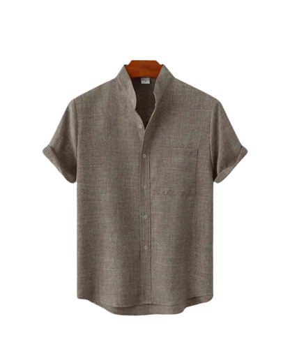 Venetië Short Sleeved Linen Shirt