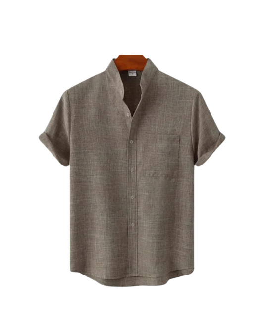 Venetië Short Sleeved Linen Shirt