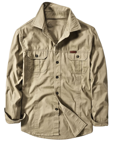 Cotton Cargo Shirt