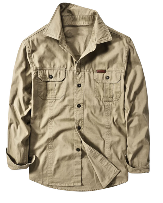 Cotton Cargo Shirt