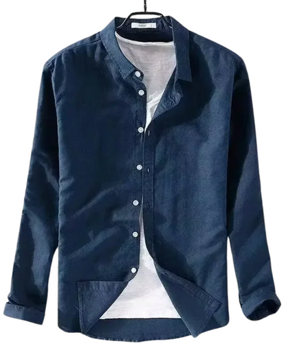 Casual Cotton Linen Shirt