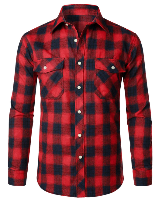 Elegant Checkered Shirt