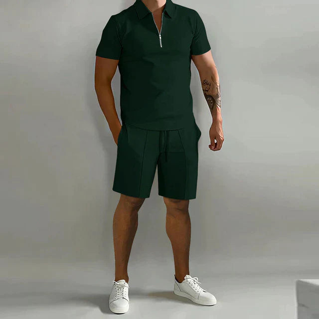 Elegant Polo Shirt Set