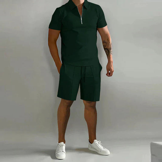 Elegant Polo Shirt Set