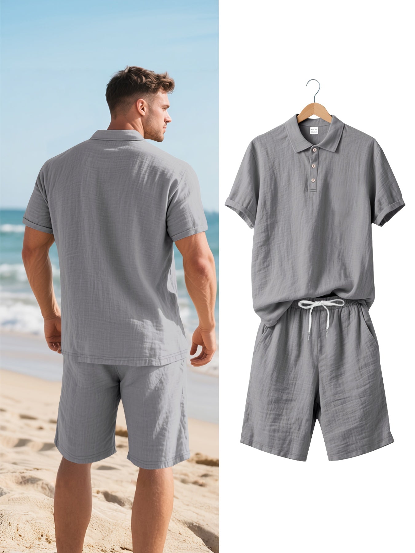 Linen Men's Set