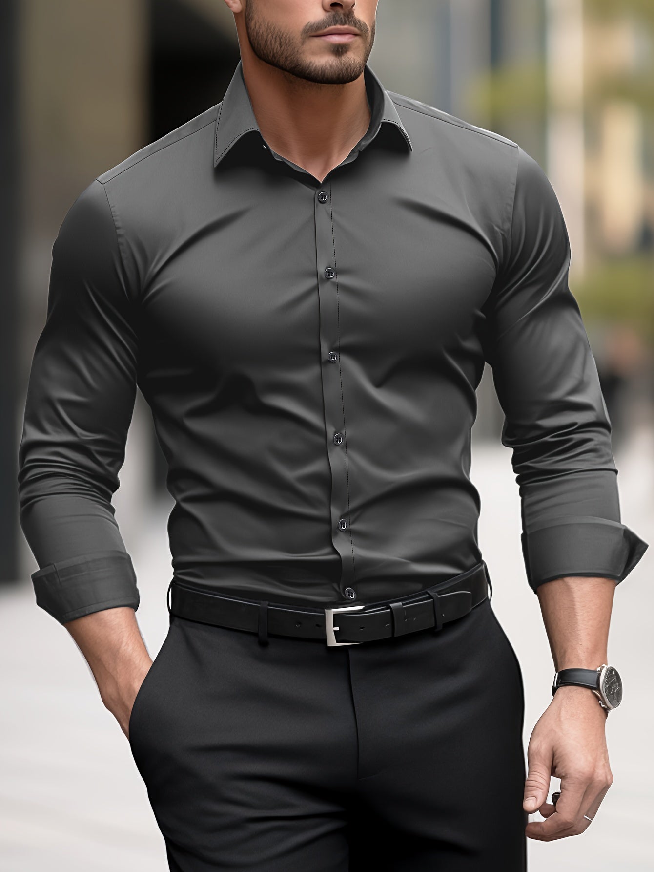 Slim FIt Dress Shirt