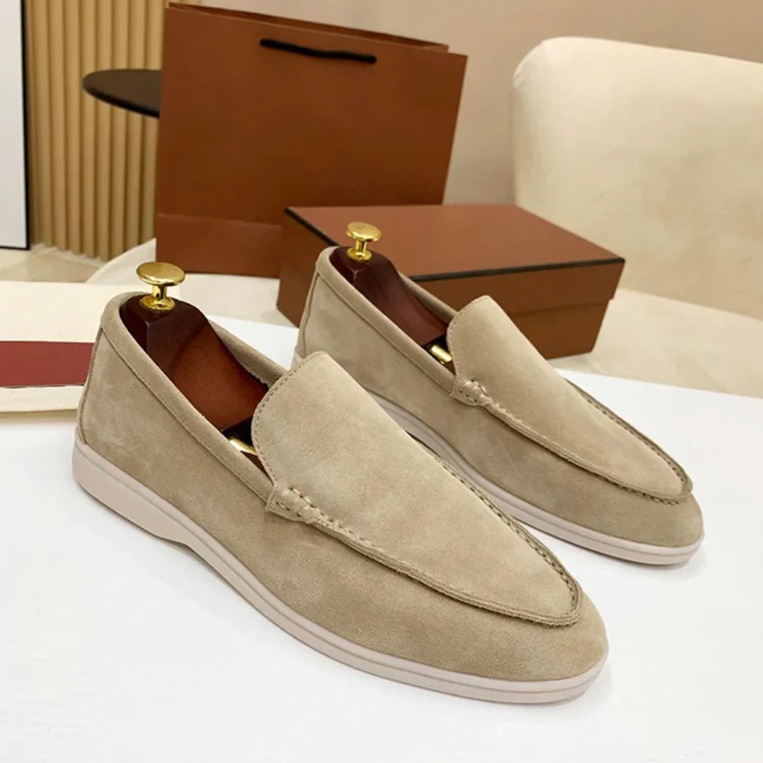 Classic Suede Loafers