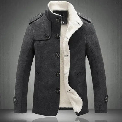 Elegant Fleece Coat
