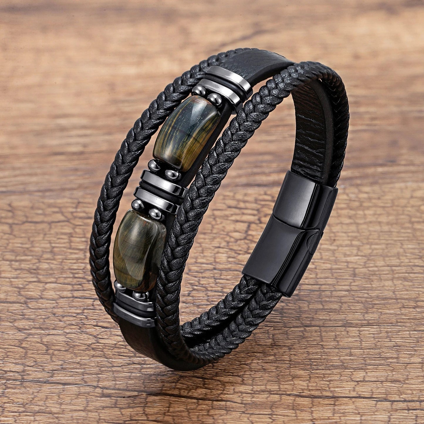Woven Multi-Layer Men's Bracelet