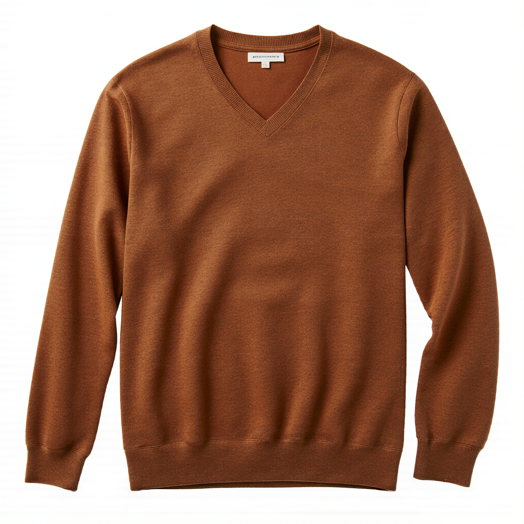 Merino Wool V-Neck Pullover