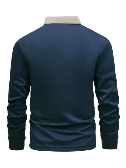 Lightweight Polo Sweater