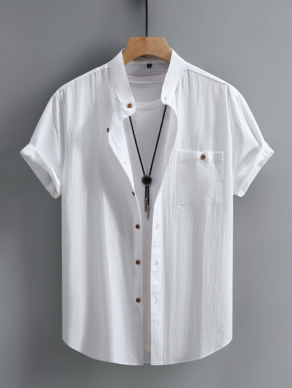 Causal Short Sleeved Shirt
