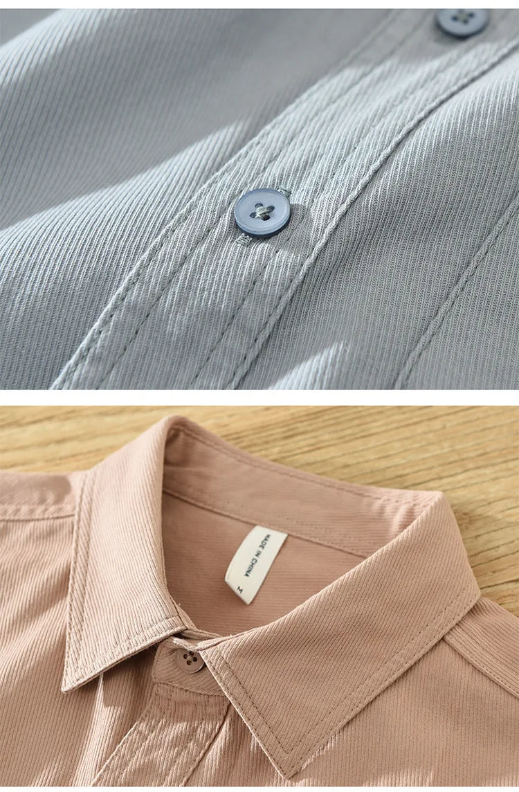 Short Sleeved Cotton Shirt