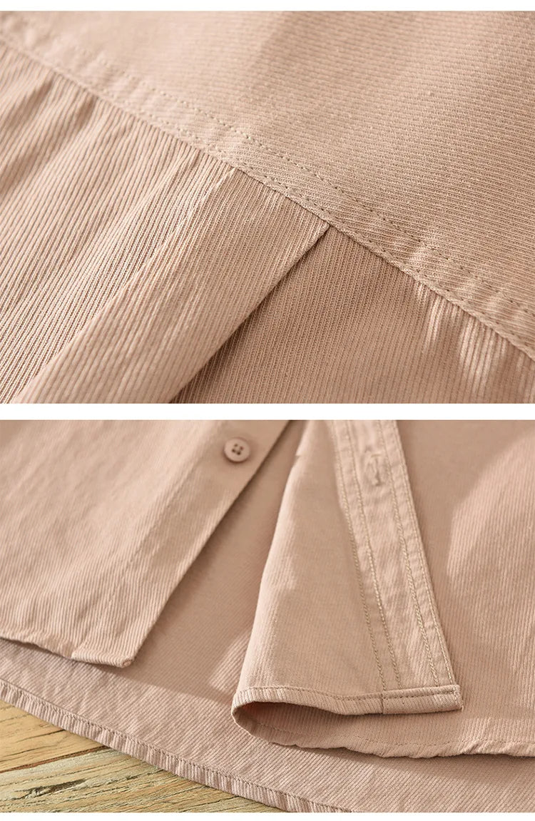 Short Sleeved Cotton Shirt