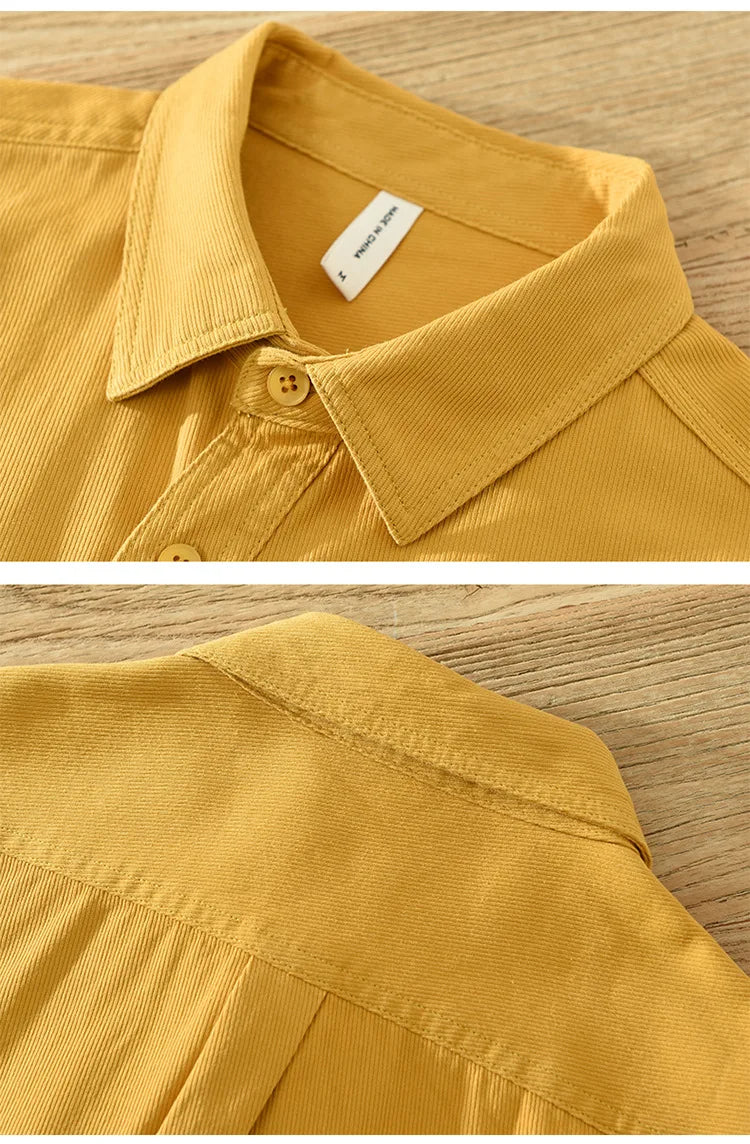 Short Sleeved Cotton Shirt