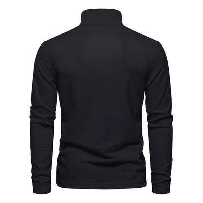 Casual Long Sleeved Polo Shirt