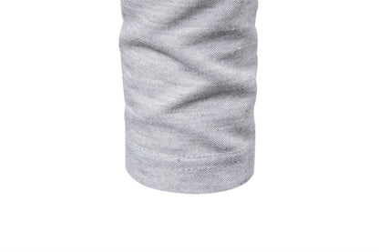 Casual Long Sleeved Polo Shirt