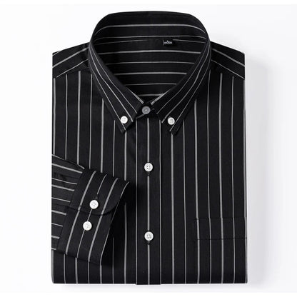 Elegant Striped Cotton Shirt