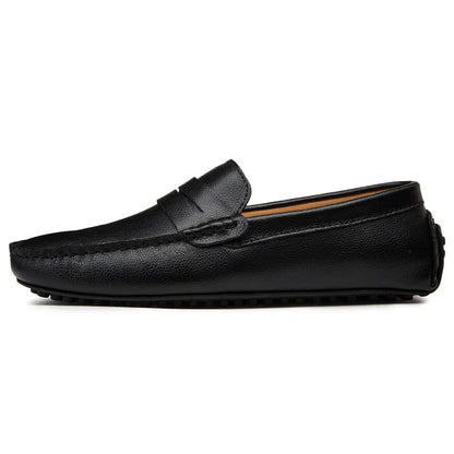 Casual Leather Summer Loafers