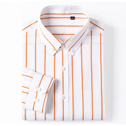 Elegant Striped Cotton Shirt