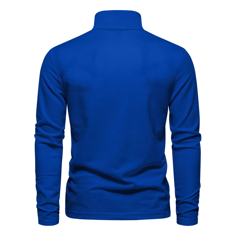 Casual Long Sleeved Polo Shirt