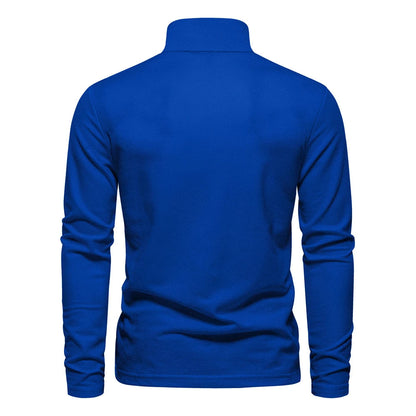 Casual Long Sleeved Polo Shirt