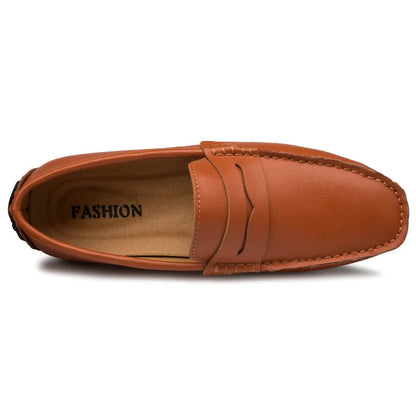 Casual Leather Summer Loafers