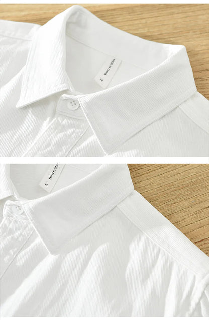 Short Sleeved Cotton Shirt