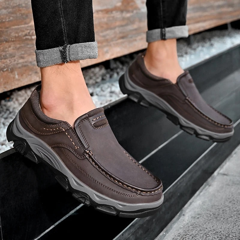 Elegant Leather Slip-On Shoes