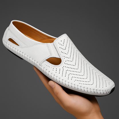 Leather Strap Sandals