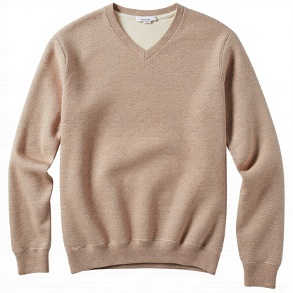 Merino Wool V-Neck Pullover