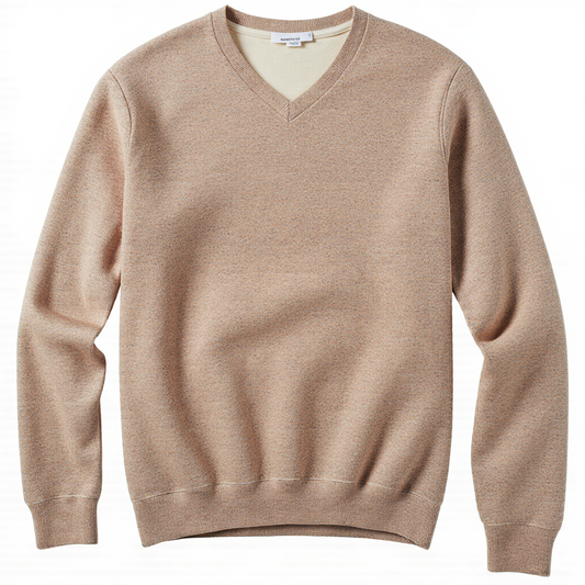 Merino Wool V-Neck Pullover