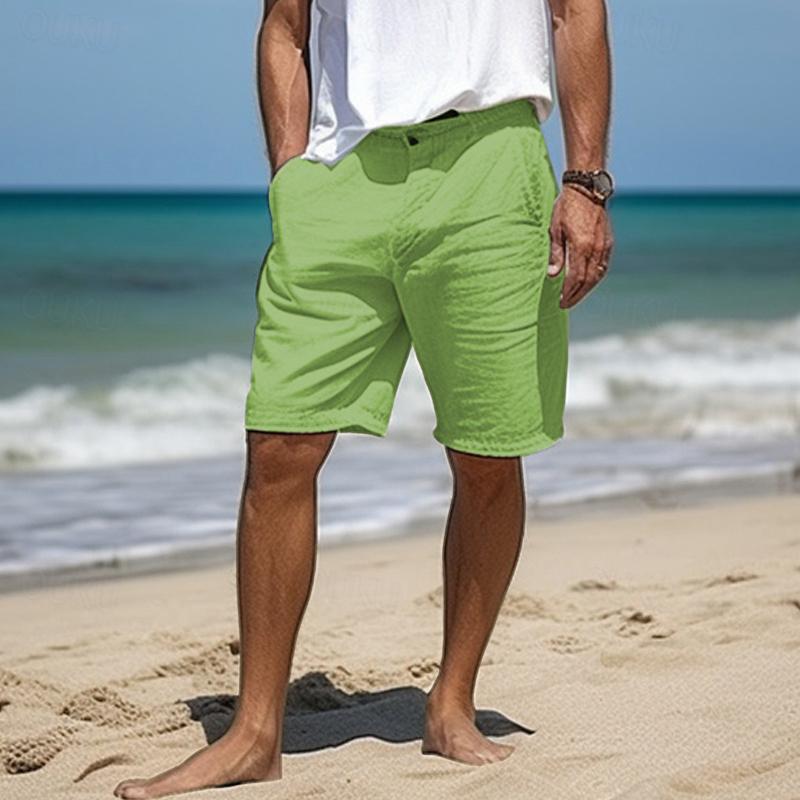 Elegant Linen Shorts