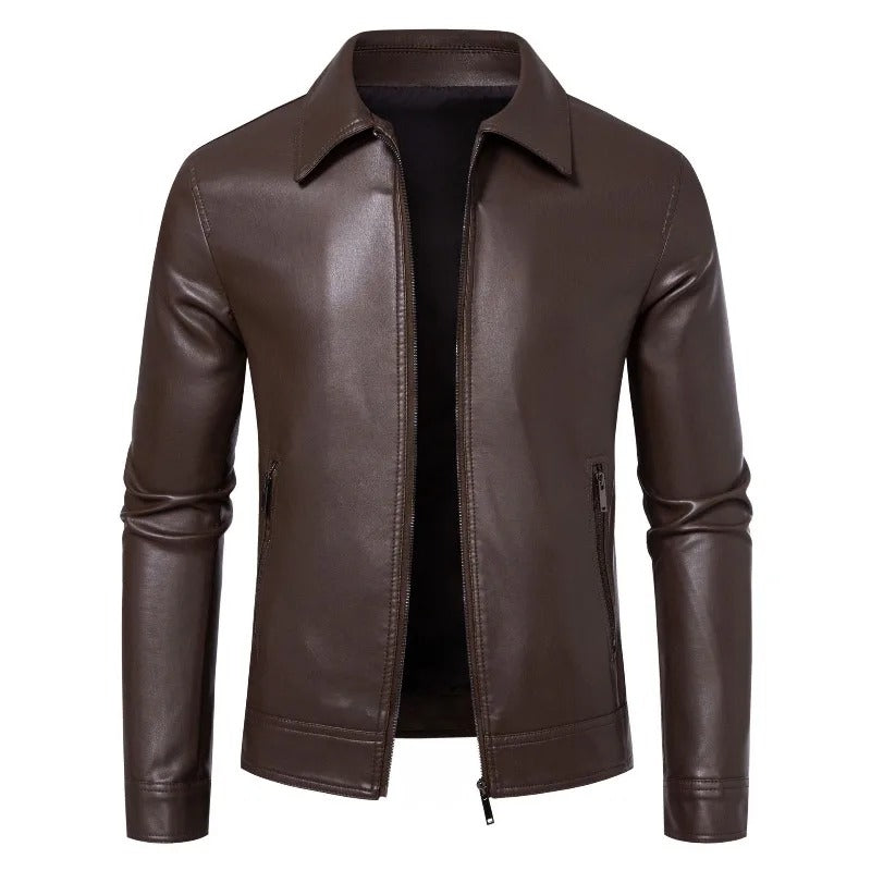 Casual Business Leather Jacket