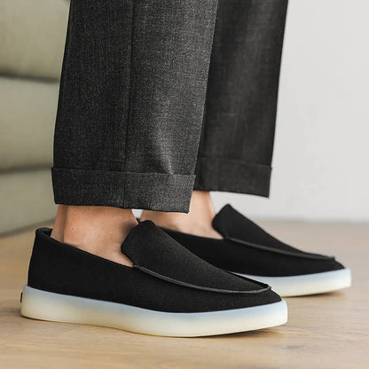 Classic Suede Business Loafers