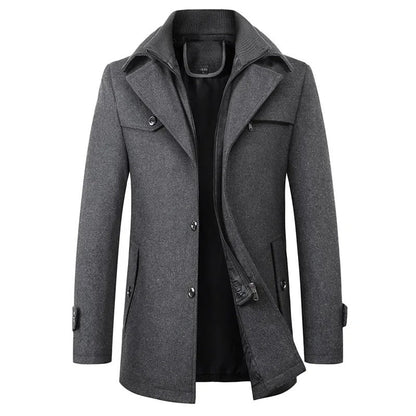 Elegant Wool Winter Jacket