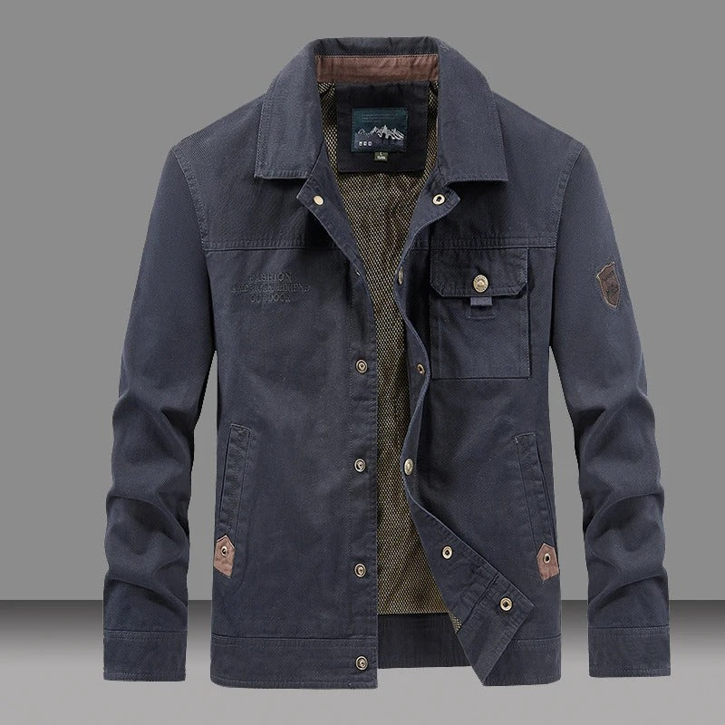 Cotton Windbreaker Jacket