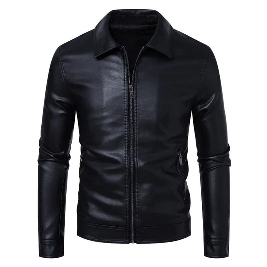 Casual Business Leather Jacket